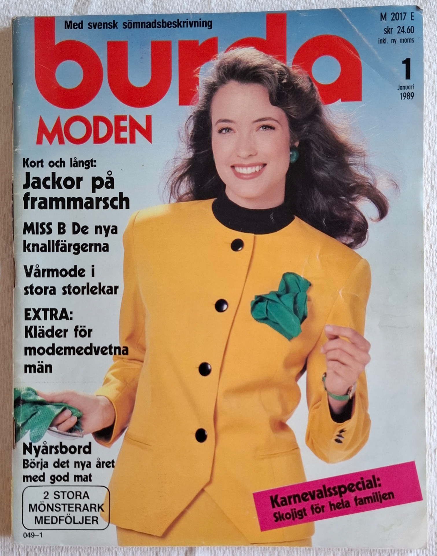 Burda modetidning från 1989