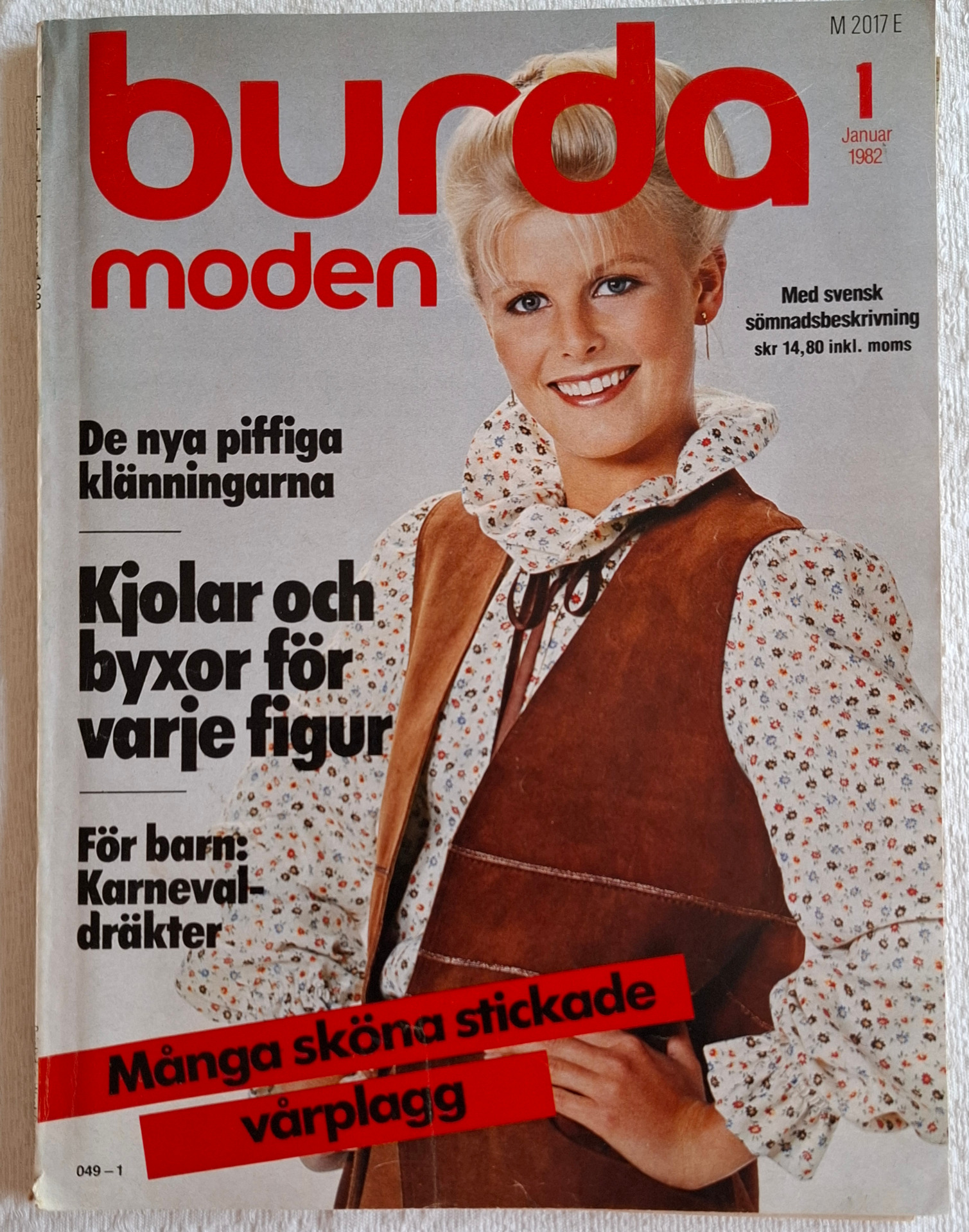 Burda mönster från 1982
